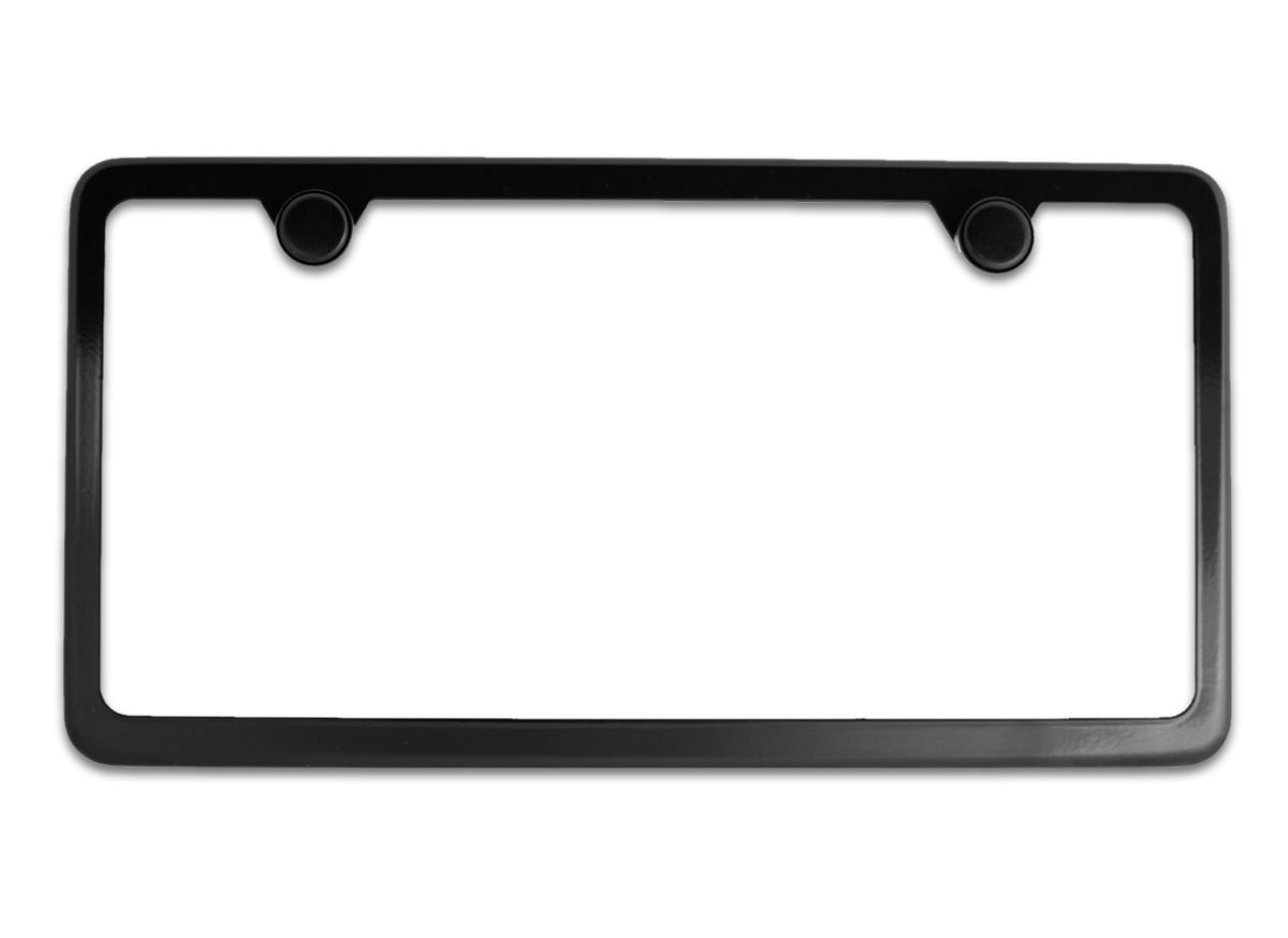 DFDM National License Plate Frame Kits (Gloss Black) – DFDM National Inc