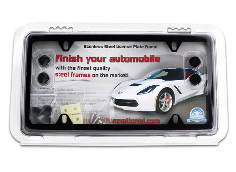 DFDM National License Plate Frame Kits (Gloss Black)